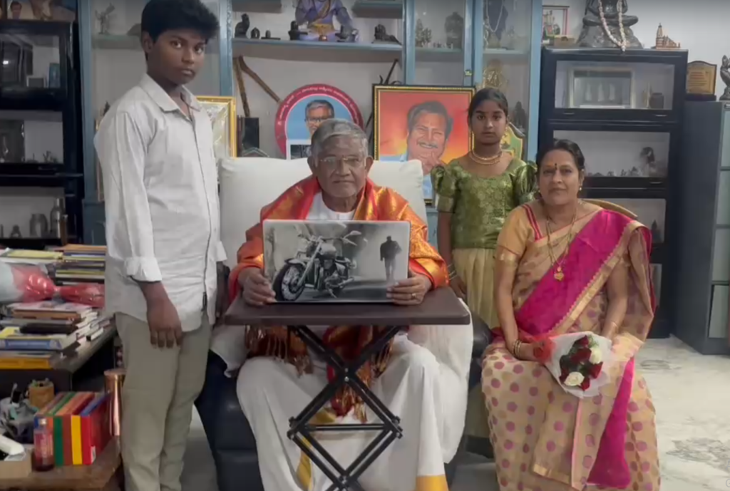 Honored Guest Sri Tanikella Bharani Sir Introduces Our Website at Tapaswini NGO