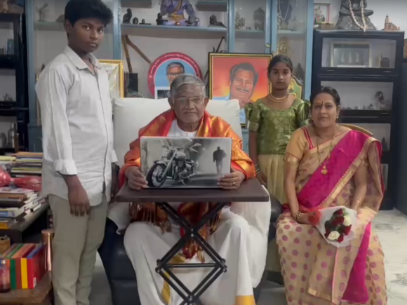 Honored Guest Sri Tanikella Bharani Sir Introduces Our Website at Tapaswini NGO